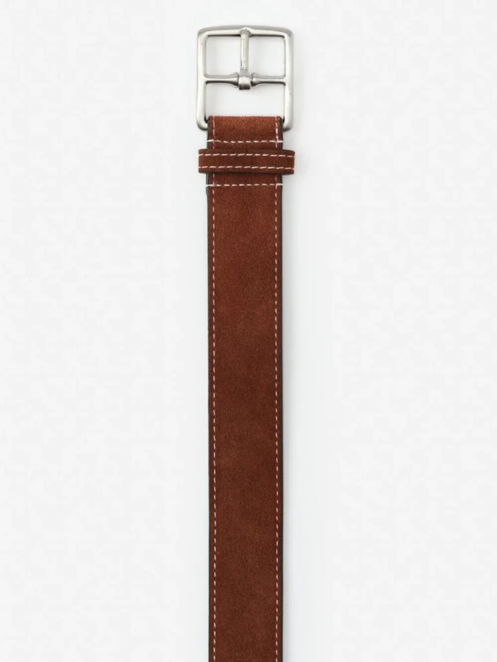 J McLaughlin Suede Belt - Dark Brown NEW